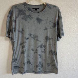 John Varvatos Awesome Charcoal Tie-Dye T-Shirt